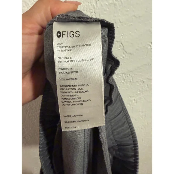 Preowned, FIGS Men's Tansen Jogger Scrub Pants, size Med/short - Picture 2 of 7